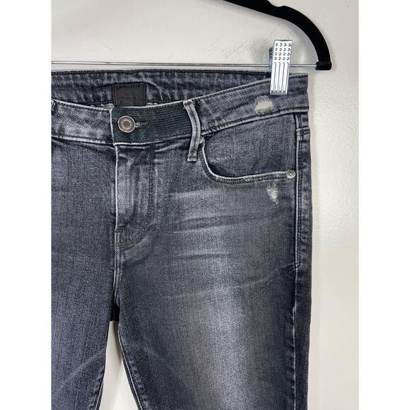 Rta Denim Icon Skinny Ankle Jeans Black Women's 26 / 2 - Picture 2 of 12
